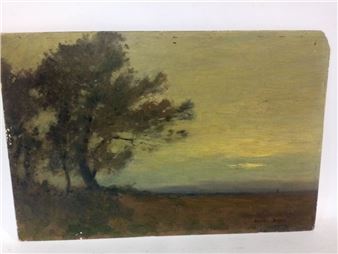 Amédée BUFFET (1869-1934) Paysage Huile - Amédée Buffet
