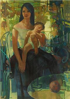 "Mutterstolz" - Alphonse Kraemer