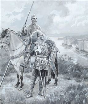 Landscape with Vikings Picture