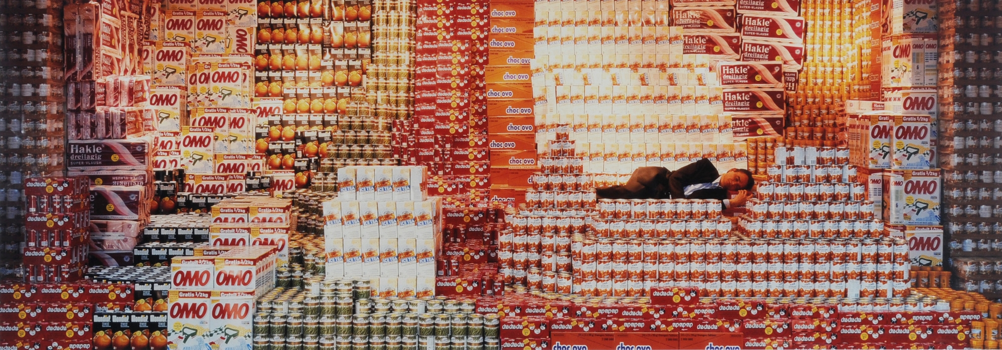 Artwork by Christoph Rütimann, Der grosse Schlaf, Made of C print