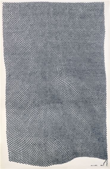 Vlechtwerk II by Markus Raetz, 1972