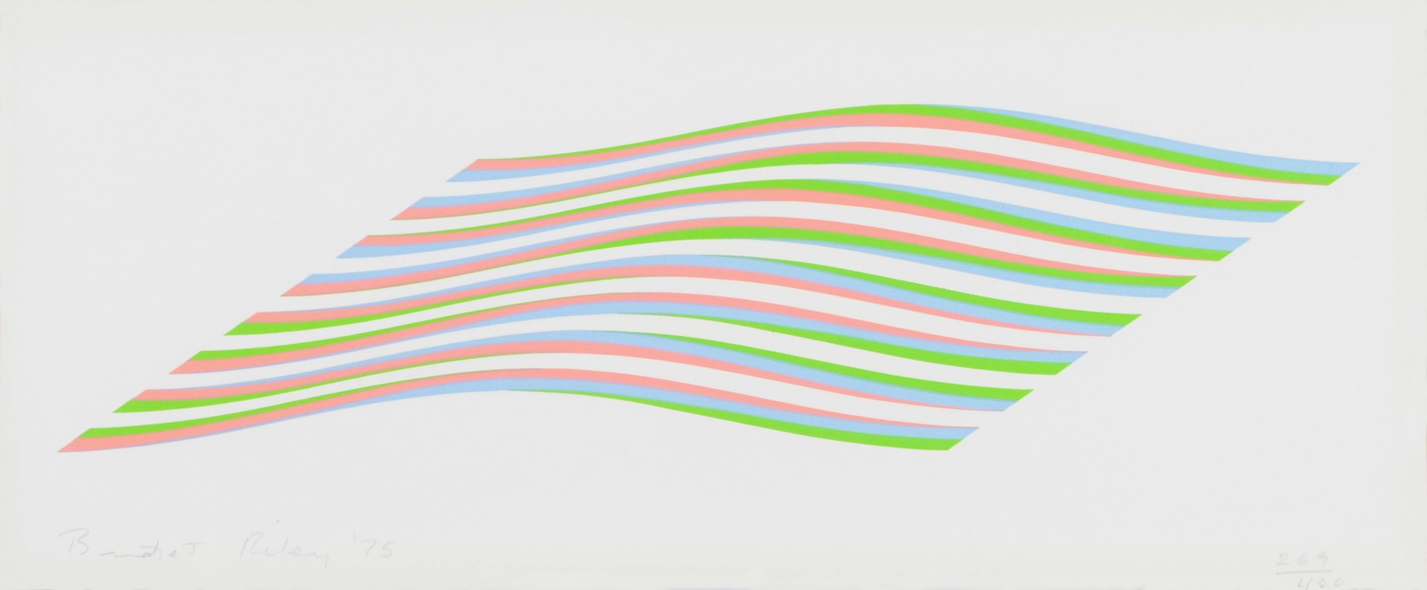 Bridget Riley | Wave (1975) | MutualArt