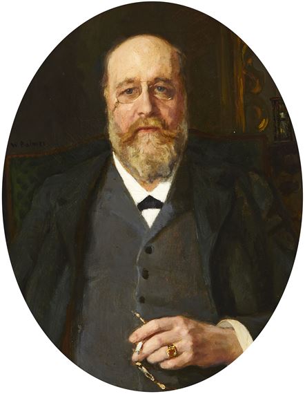 Portrait "Ludwig von Tscharner" by Paul Friedrich Wilhelm Balmer, 1913