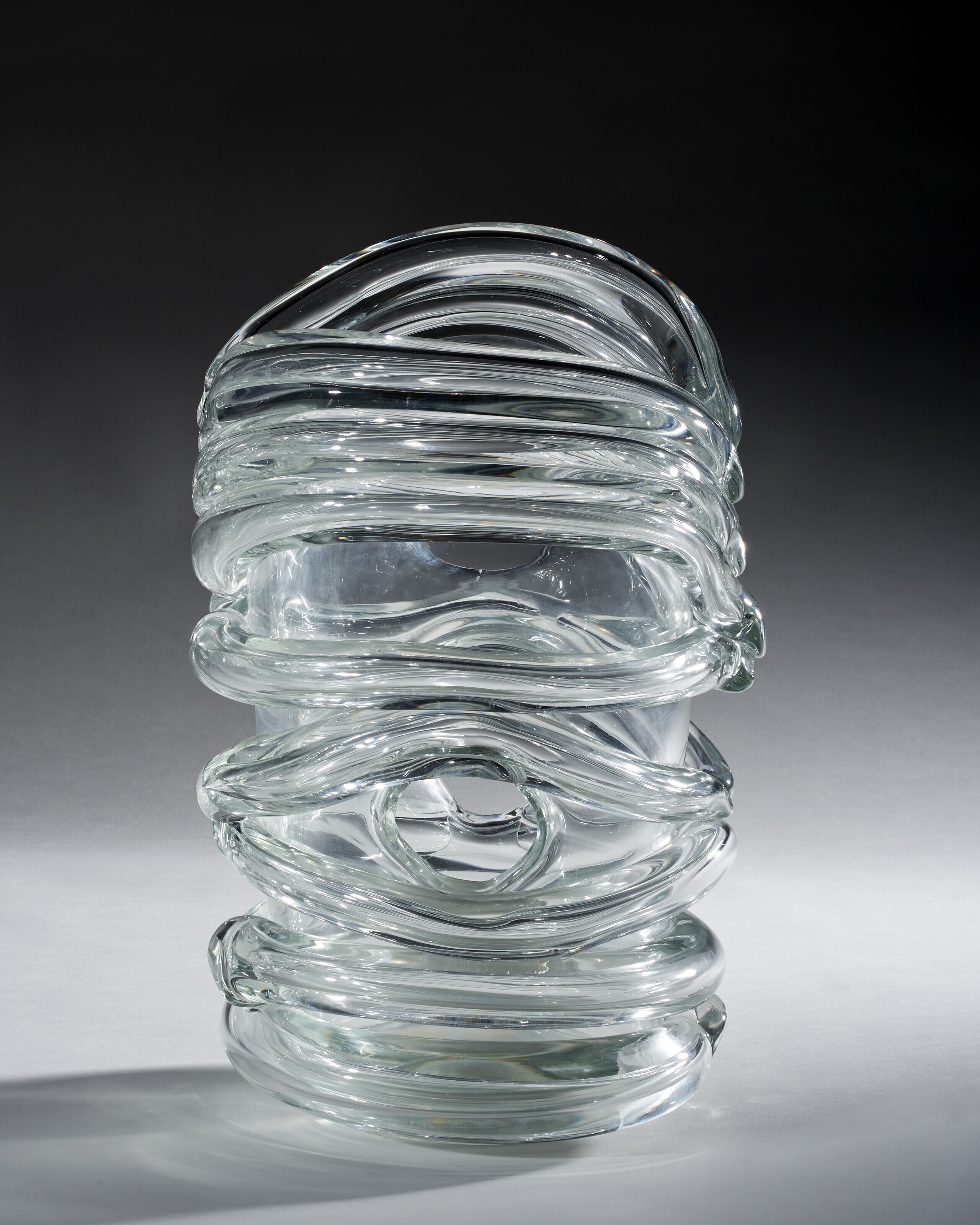Artwork by Ritsue Mishima, INSIDE, Made of blown and applied glass