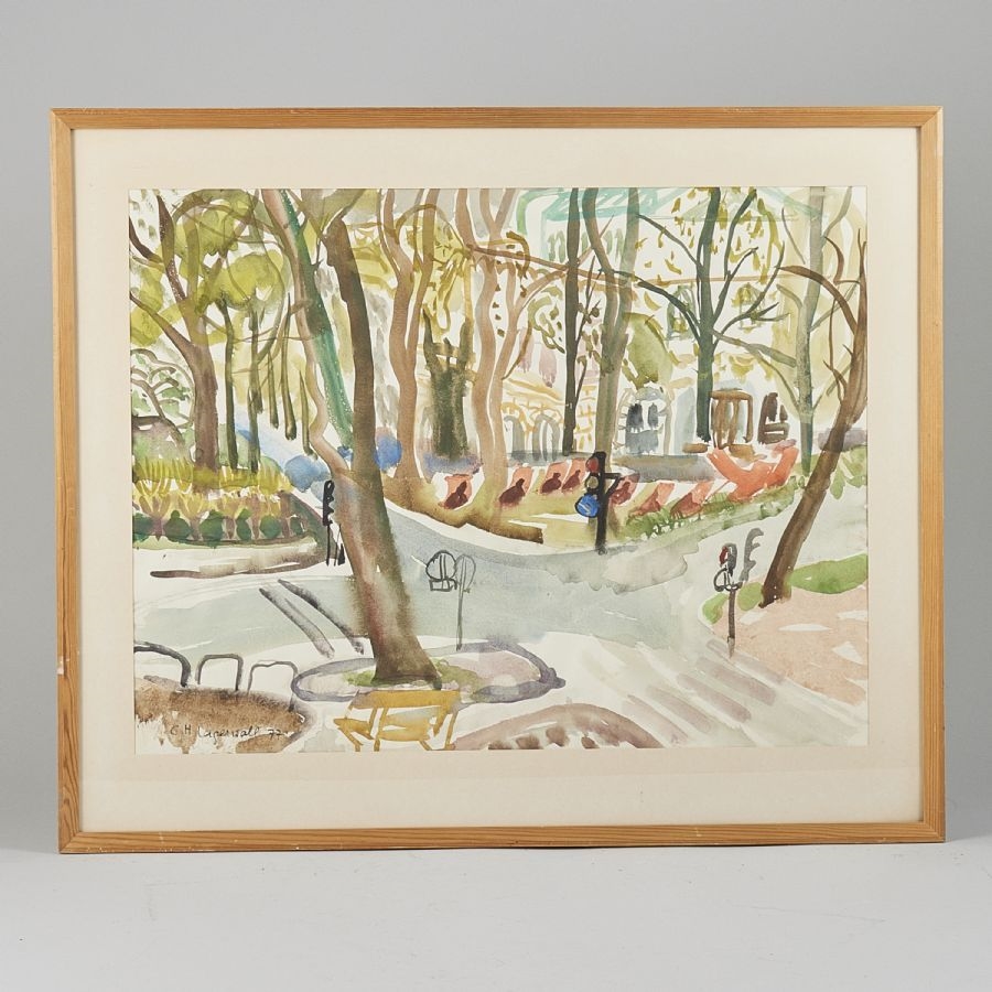 Artwork by Charlotte Hartmann Lagerwall, Untitled, Made of Watercolor