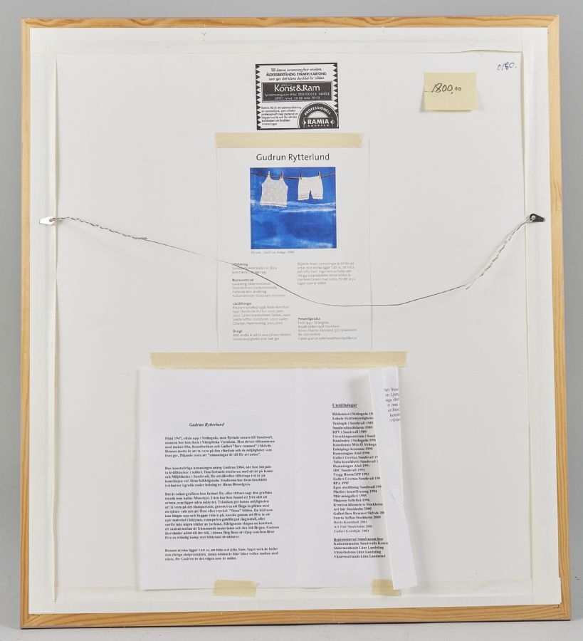 Artwork by Gudrun Rytterlund, Untitled, Made of Color lithograph