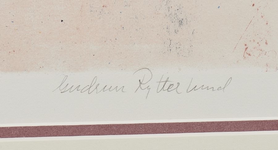 Artwork by Gudrun Rytterlund, Untitled, Made of Color lithograph