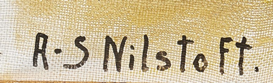 Artwork by Anna-stina Nilstoft, Untitled, Made of Oil on canvas