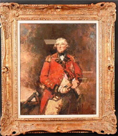 Portrait de Lord Heathfield by Sir Joshua Reynolds, Alfred Theodore Joseph Bastien, 1950