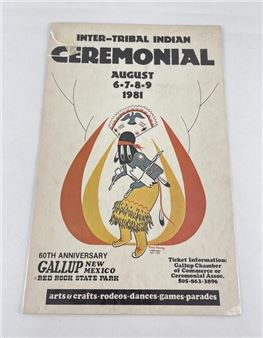 Inter Tribal Ceremonial Poster - Tony Begay