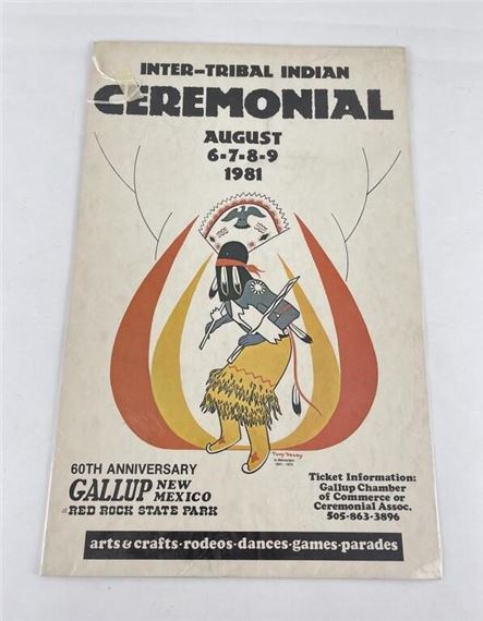 Inter Tribal Ceremonial Poster - Tony Begay