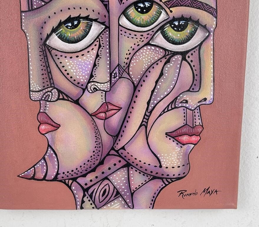 Ricardo Maya | Abstract Painting | MutualArt
