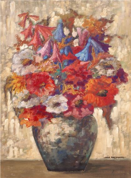 Blumenstilleben - Max Baumann
