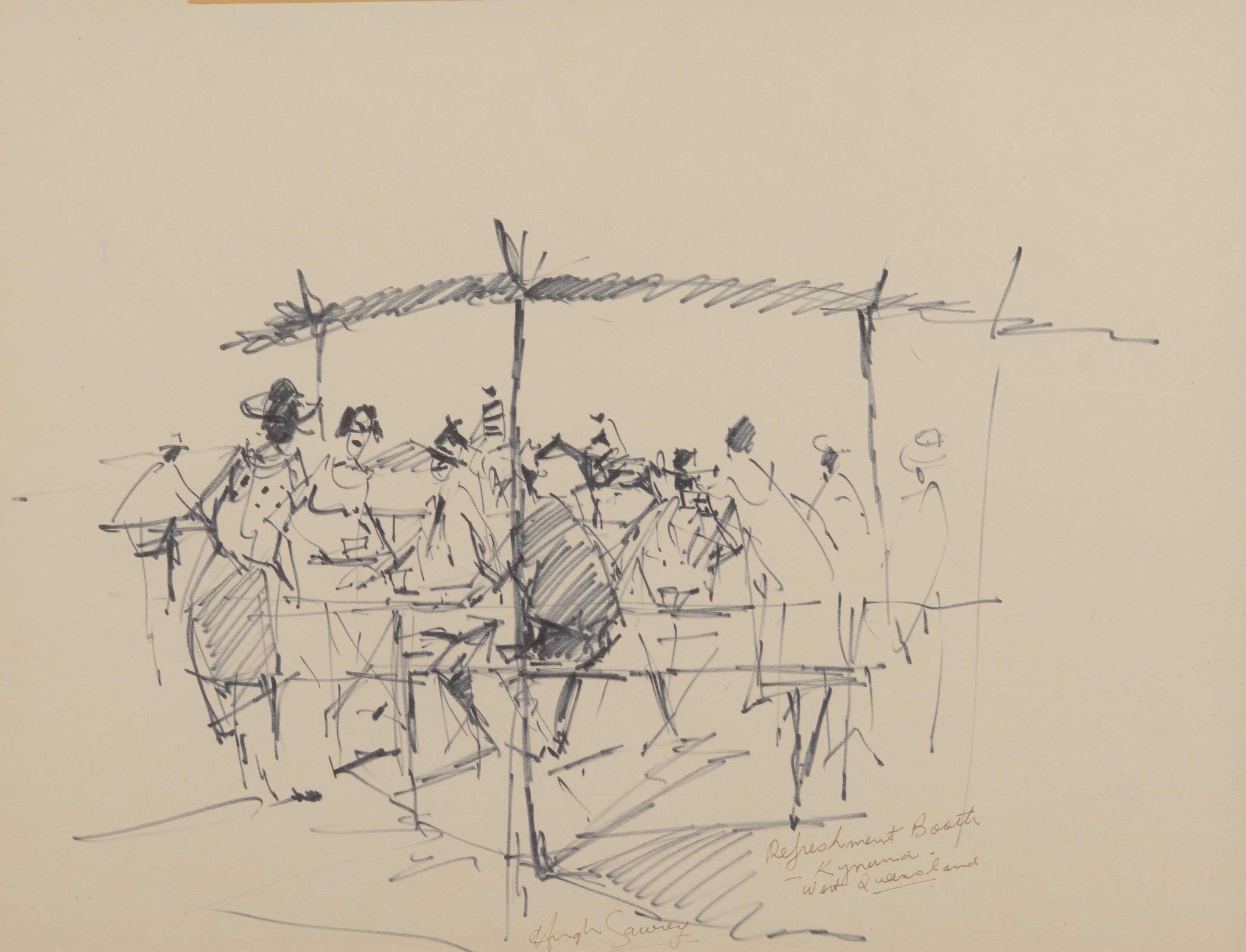 Hugh Sawrey | Taking a Break | MutualArt