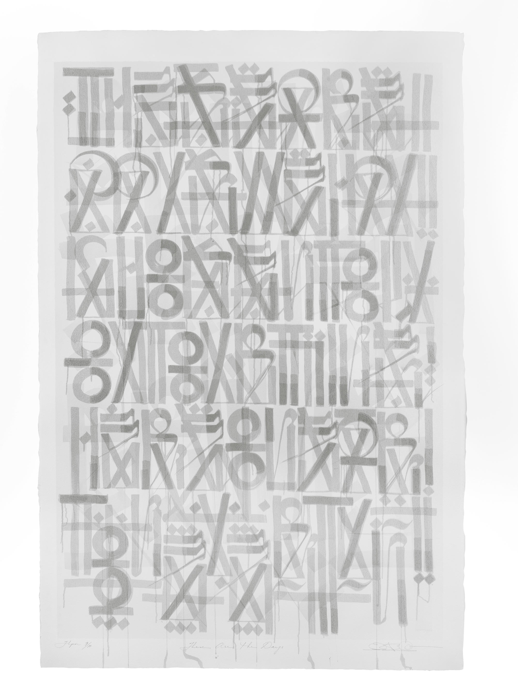 RETNA | These are the Days (2011) | MutualArt
