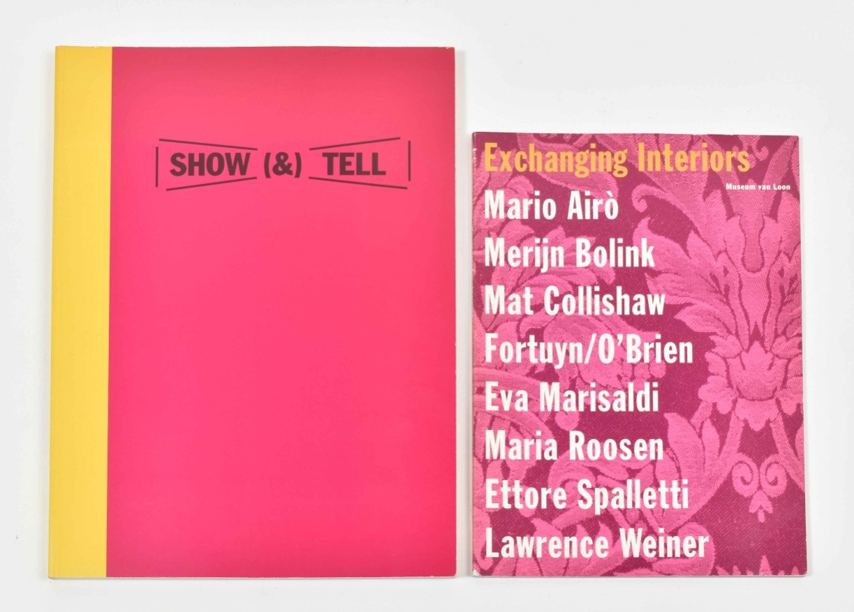 SEAL限定商品】 Lawrence Weiner／ Tell (&) Show アート・デザイン 