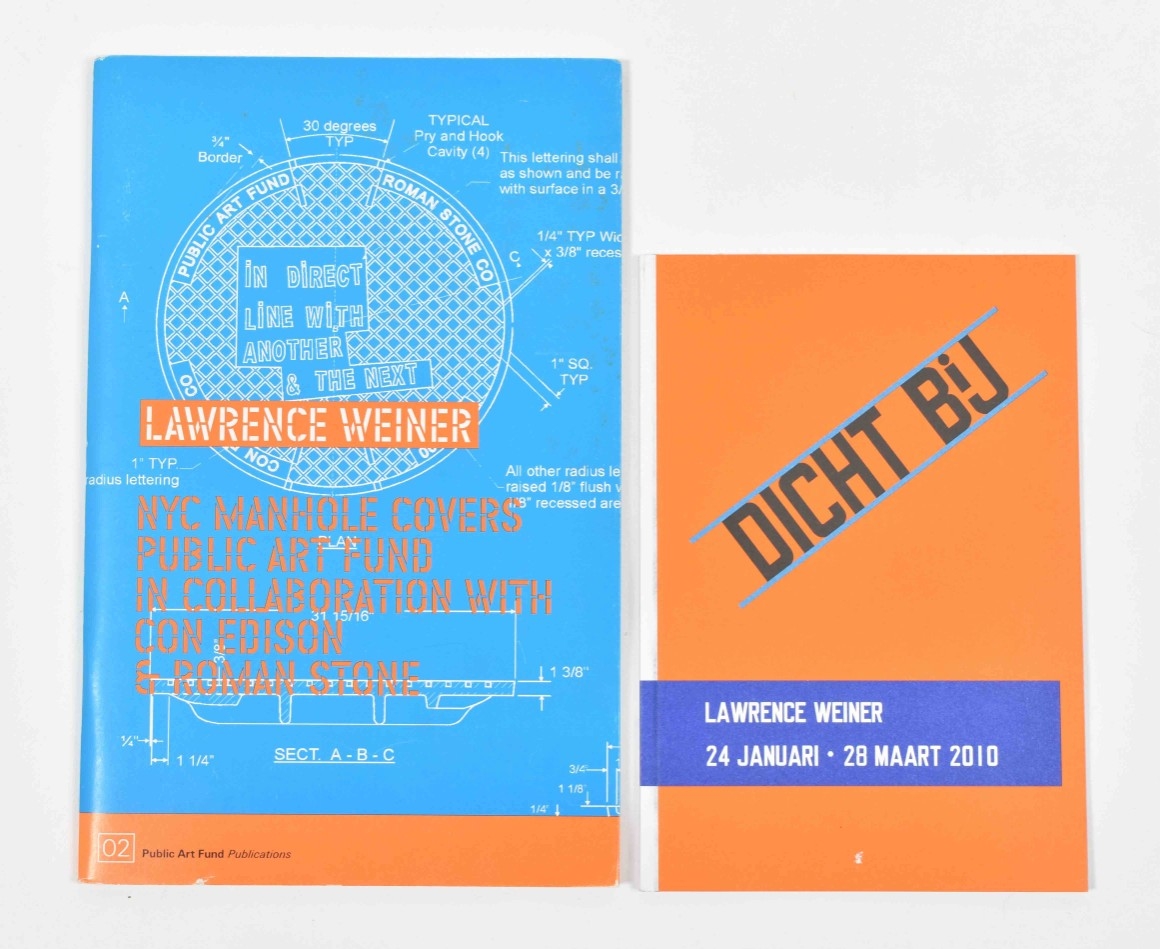 Lawrence Weiner | A Selection Of Works With Commentary; Show 