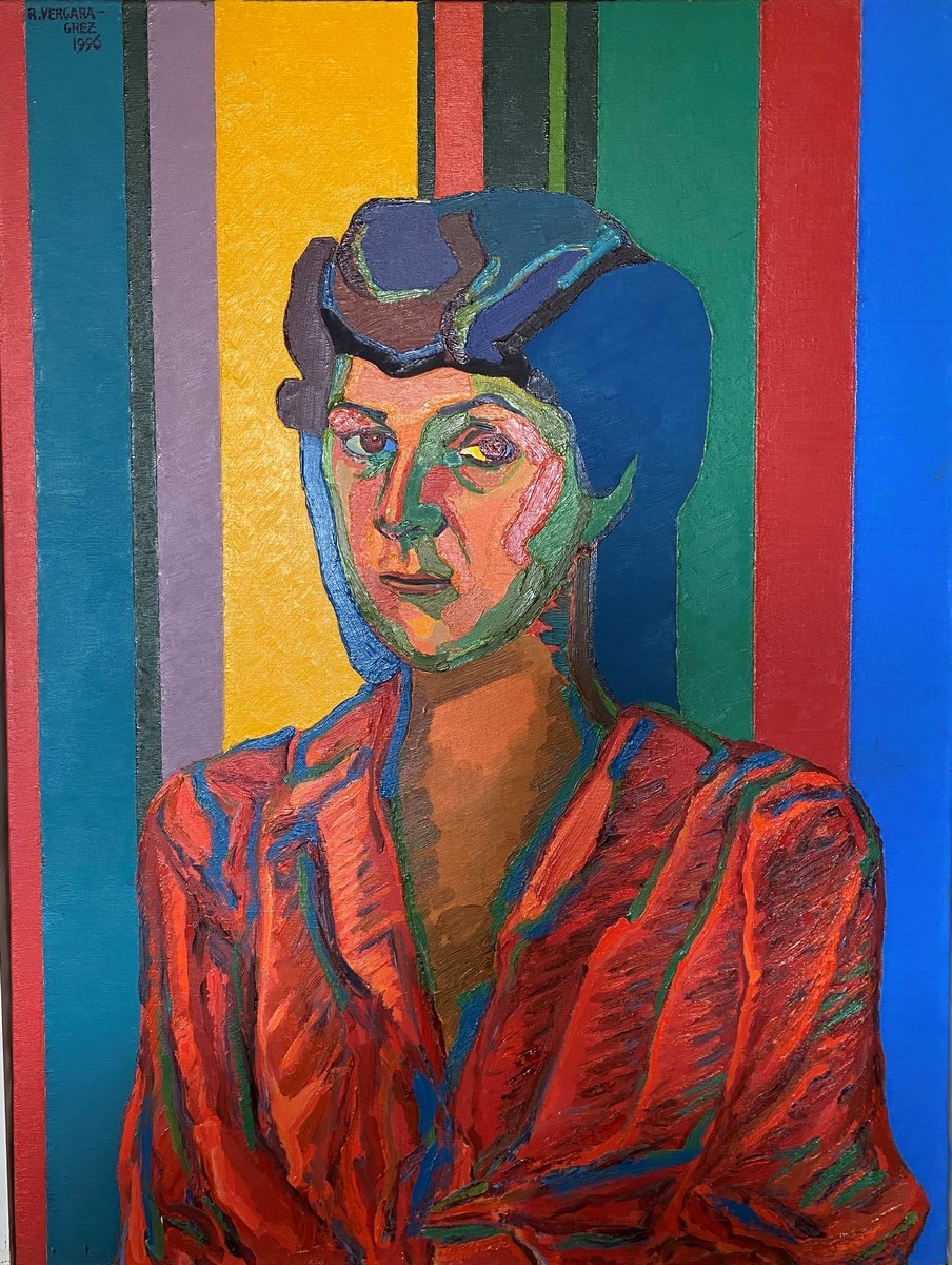 Portrait of Ana Candiotti by Ramón Vergara Grez, 1996