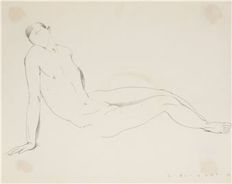Male nude - Jaume Busquets i Mollera
