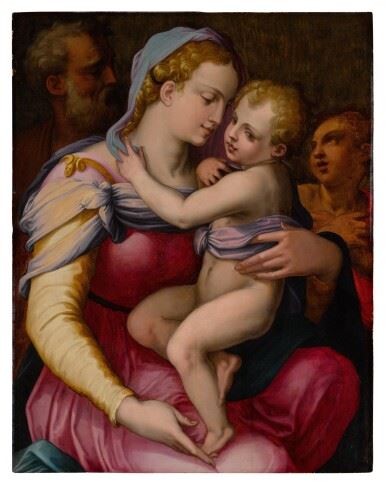 The Holy family with the infant Saint John the Baptist by Giorgio Vasari