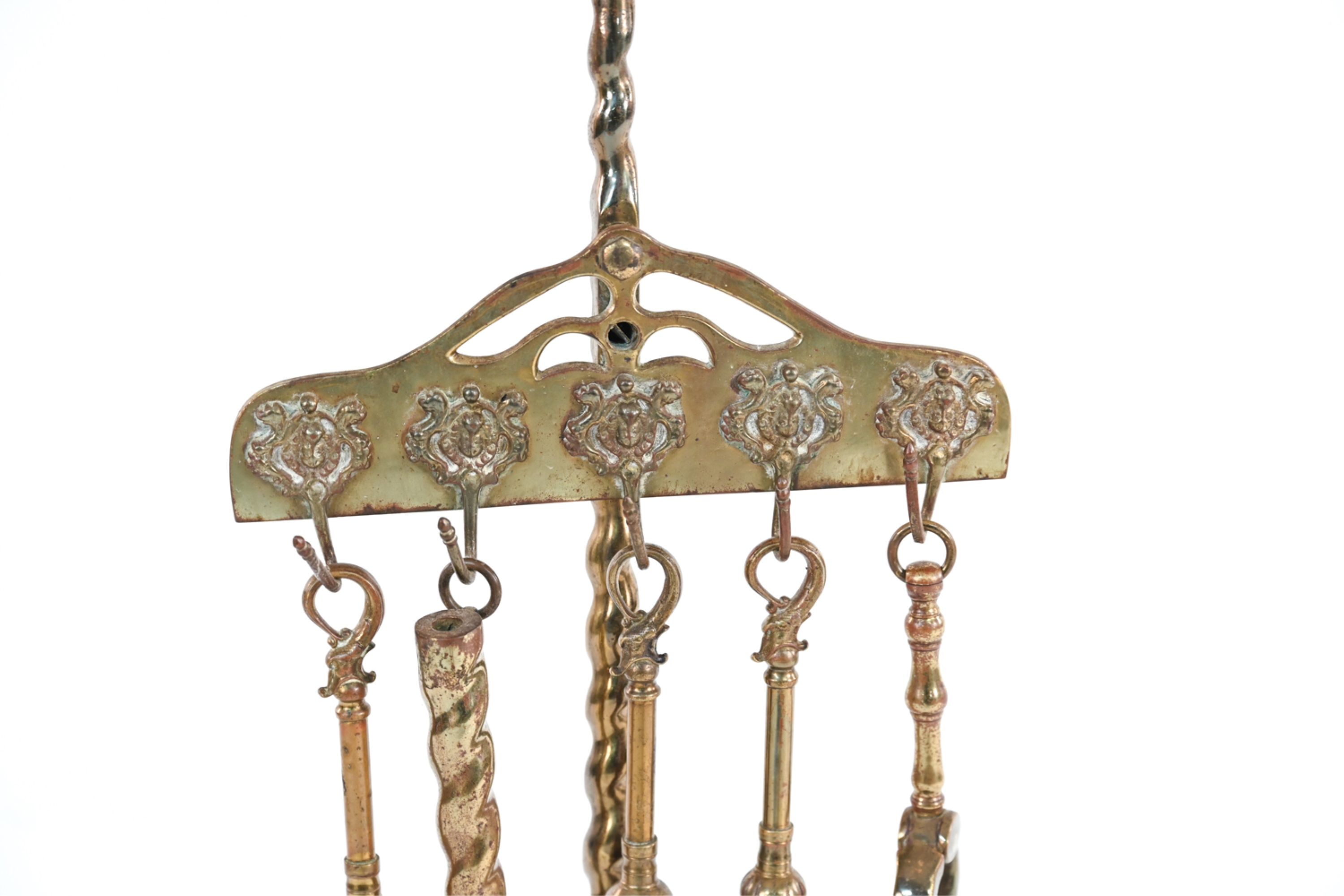 Oscar Bach | HERALDIC FIRE TOOLS | MutualArt