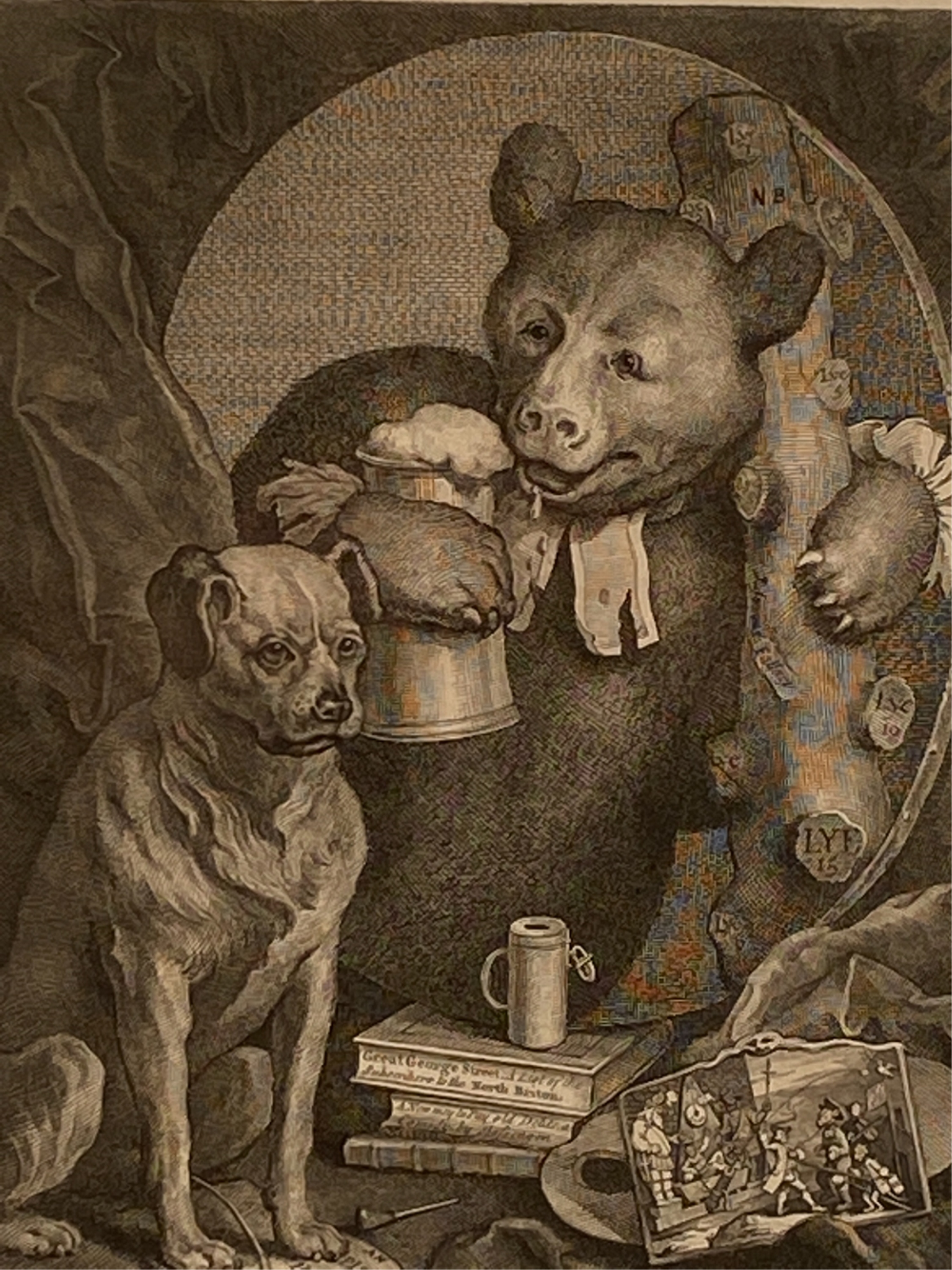 William Hogarth The Bruiser