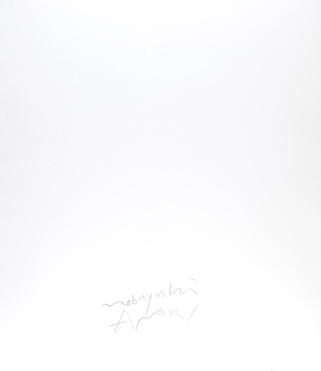 Artwork by Nobuyoshi Araki, Untitled, Made of Gelatin silver print