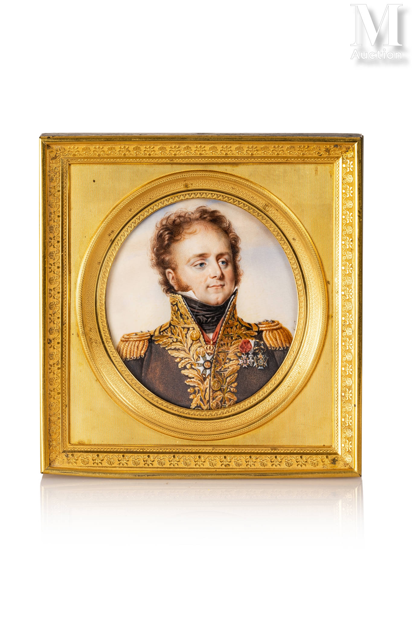 Jean Urbain Guerin Portrait de la comtesse d'Abzac en buste MutualArt