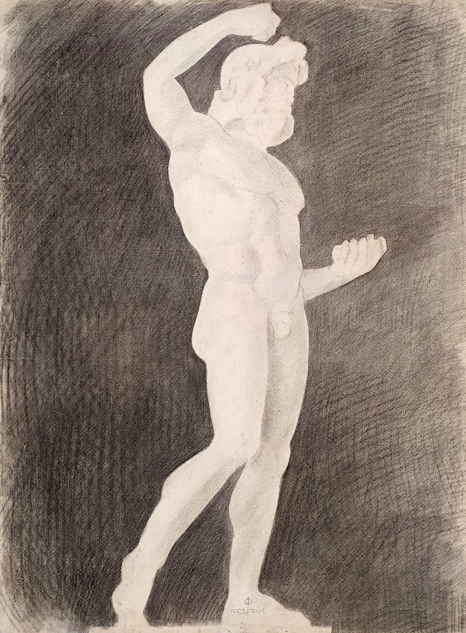 Frixos Aristefs | ‘A Grecian athlete’ | MutualArt