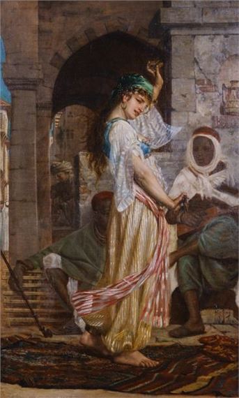 Oriental Dancer by Antoine Vierling