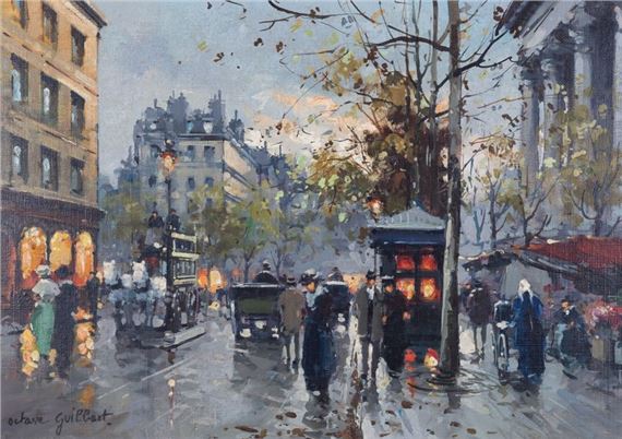 Octave Guilbert | Parisian street | MutualArt