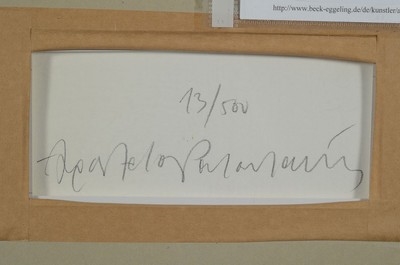 Artwork by Apostolos Palavrakis, UNTITLED, Made of color serigraph