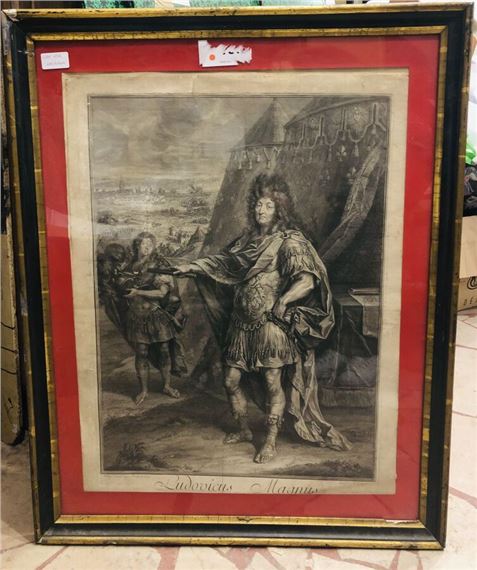 Ludovicus Magnus by Pierre Simon, 1694