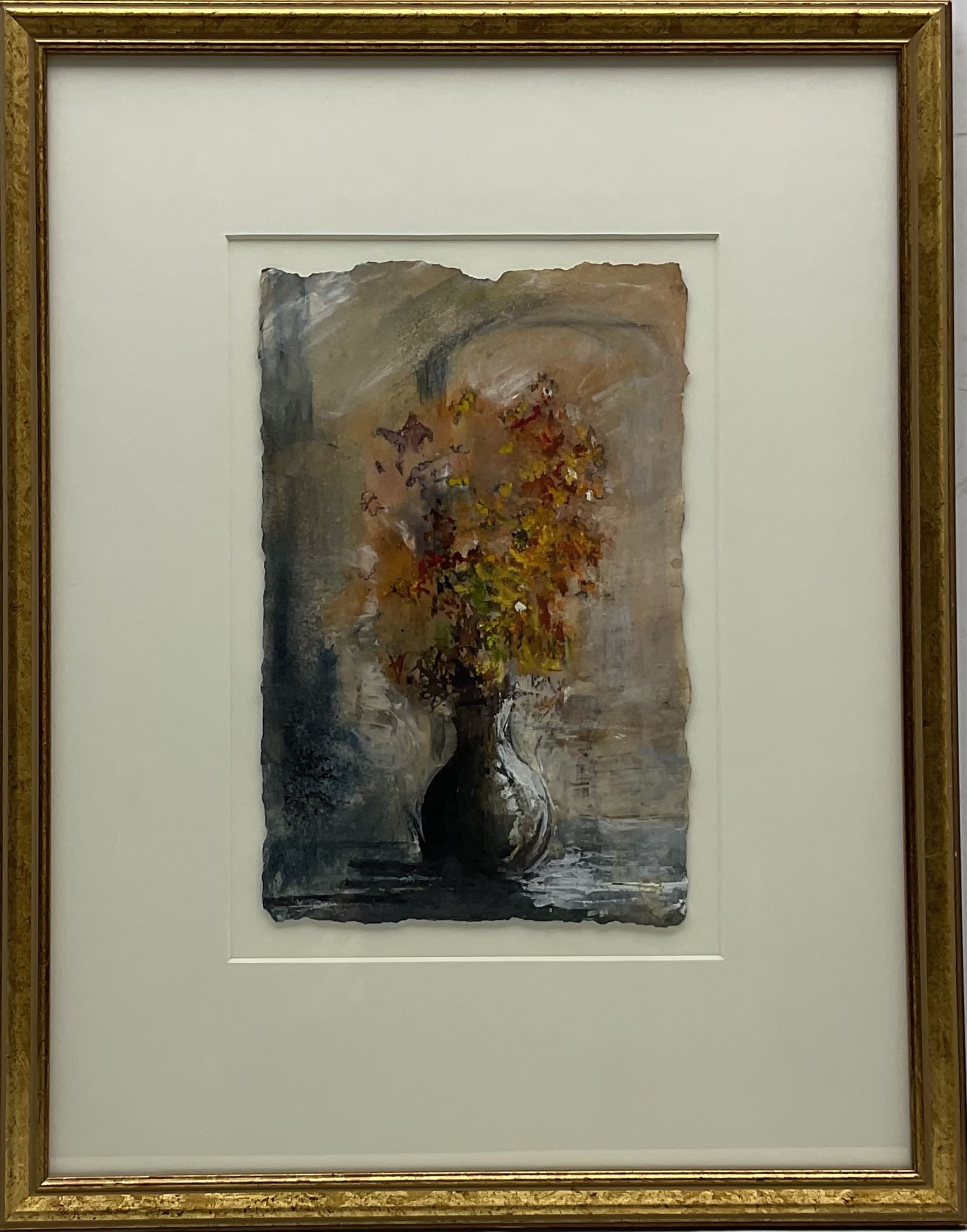 David Baumforth | Jug of Wallflowers | MutualArt