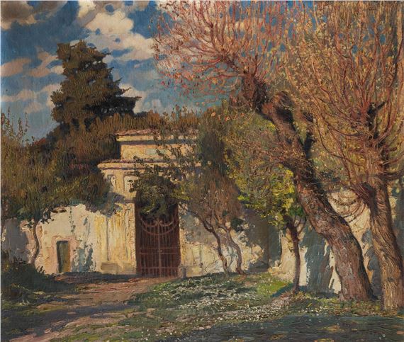 Paesaggio by Giulio Boetto, 1919
