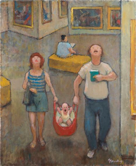 Puerizia del critico by Giuseppe Novello, 1984