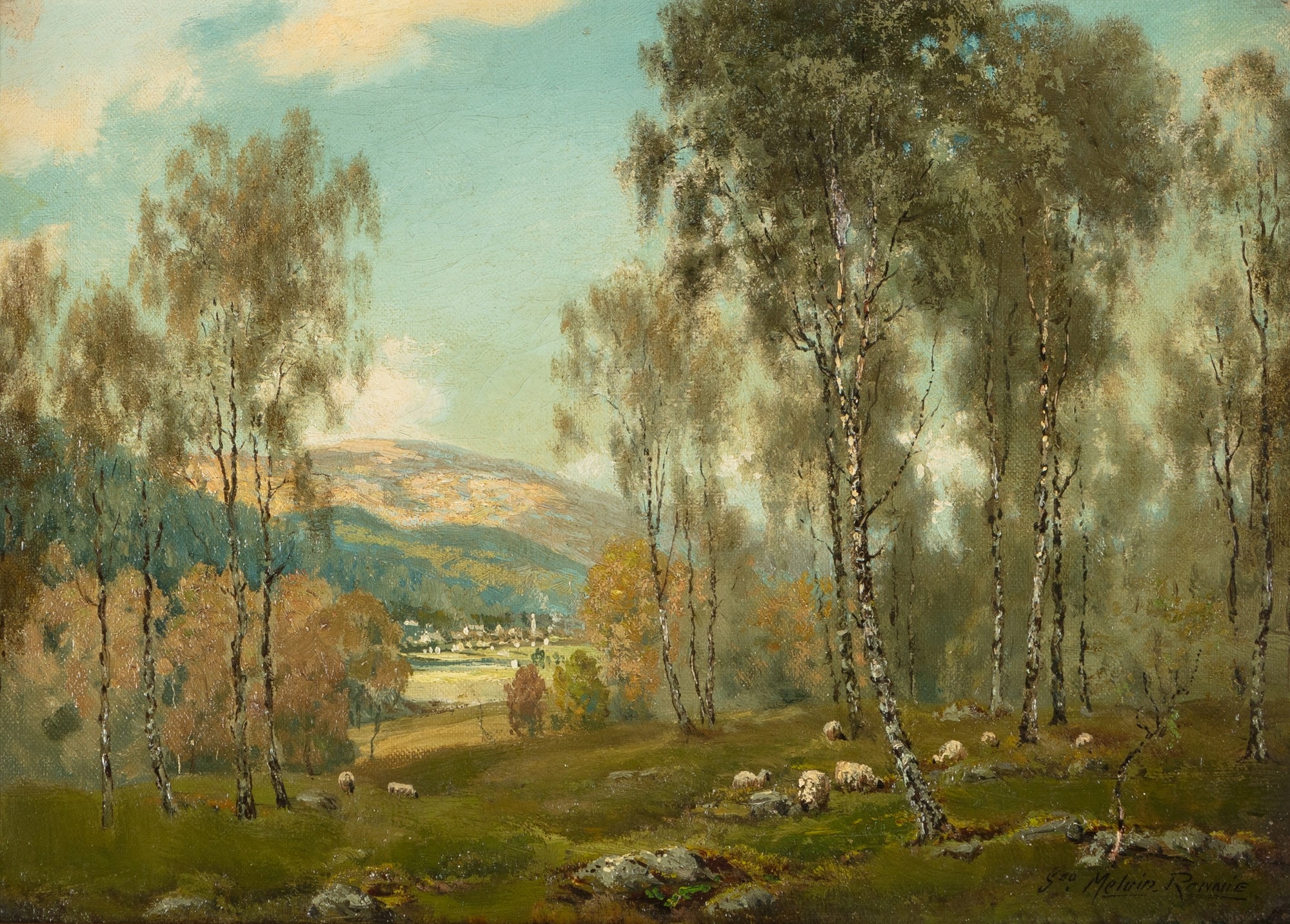 George Melvin Rennie | Landscape | MutualArt