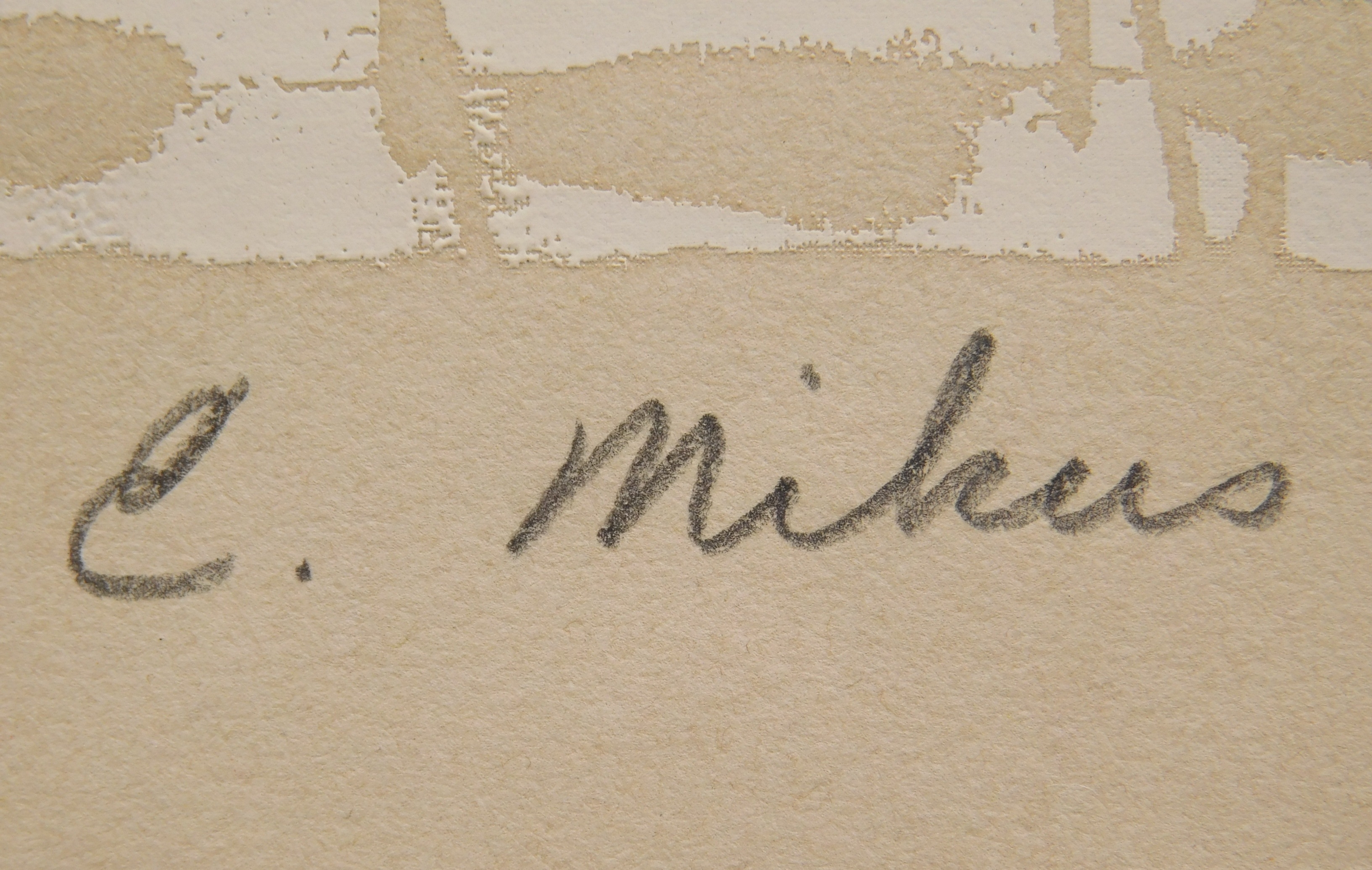 Artwork by Eleanore Mikus, Untitled and Grand Central Moderns, Made of lithographic poster