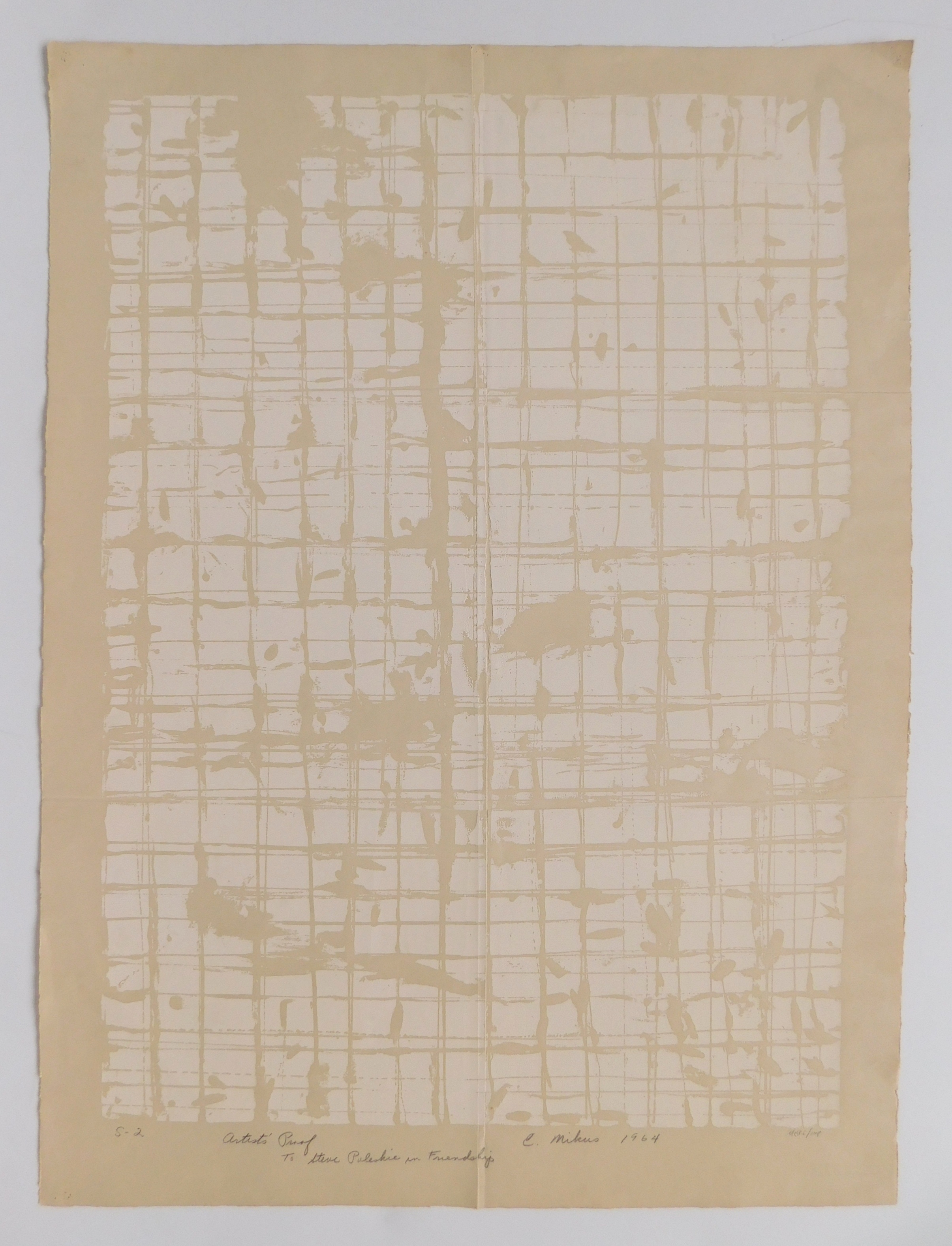 Artwork by Eleanore Mikus, Untitled and Grand Central Moderns, Made of lithographic poster