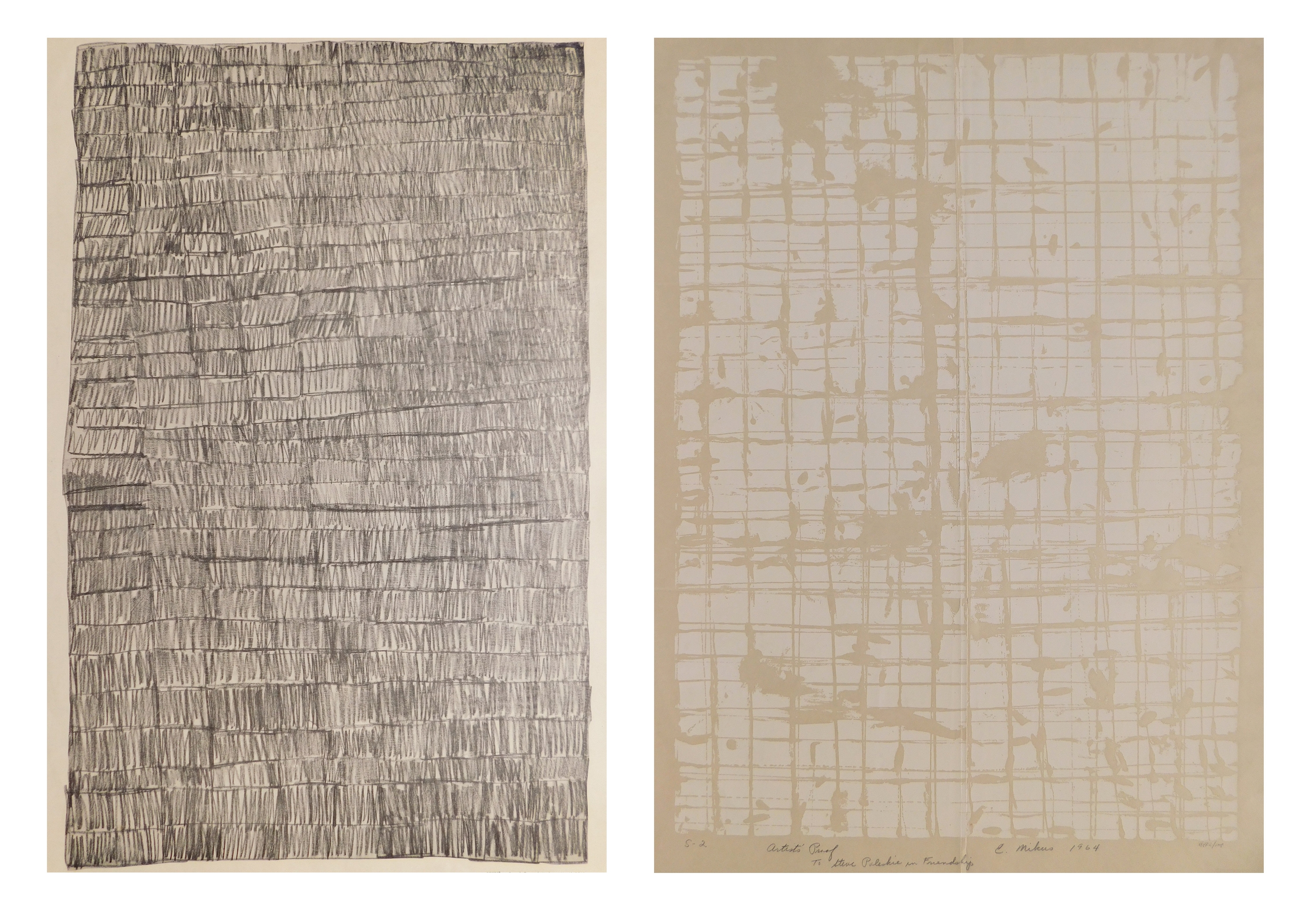 Artwork by Eleanore Mikus, Untitled and Grand Central Moderns, Made of lithographic poster