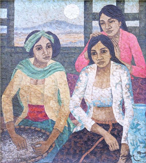 Tatang Ganar | Tiga Gadis (1995) | MutualArt