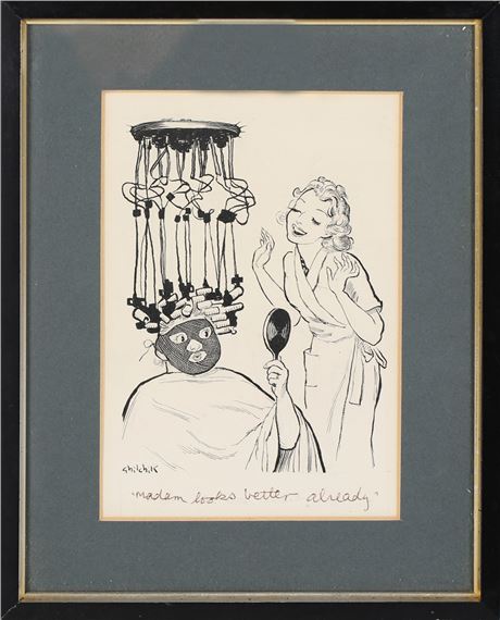 Madam looks better already by David Ghilchik, early 20th century