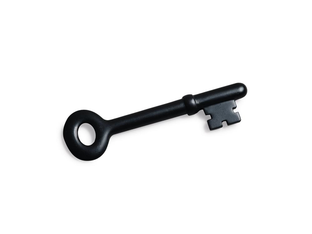 Artwork by Joe Sheehan, Key, Made of pounamu