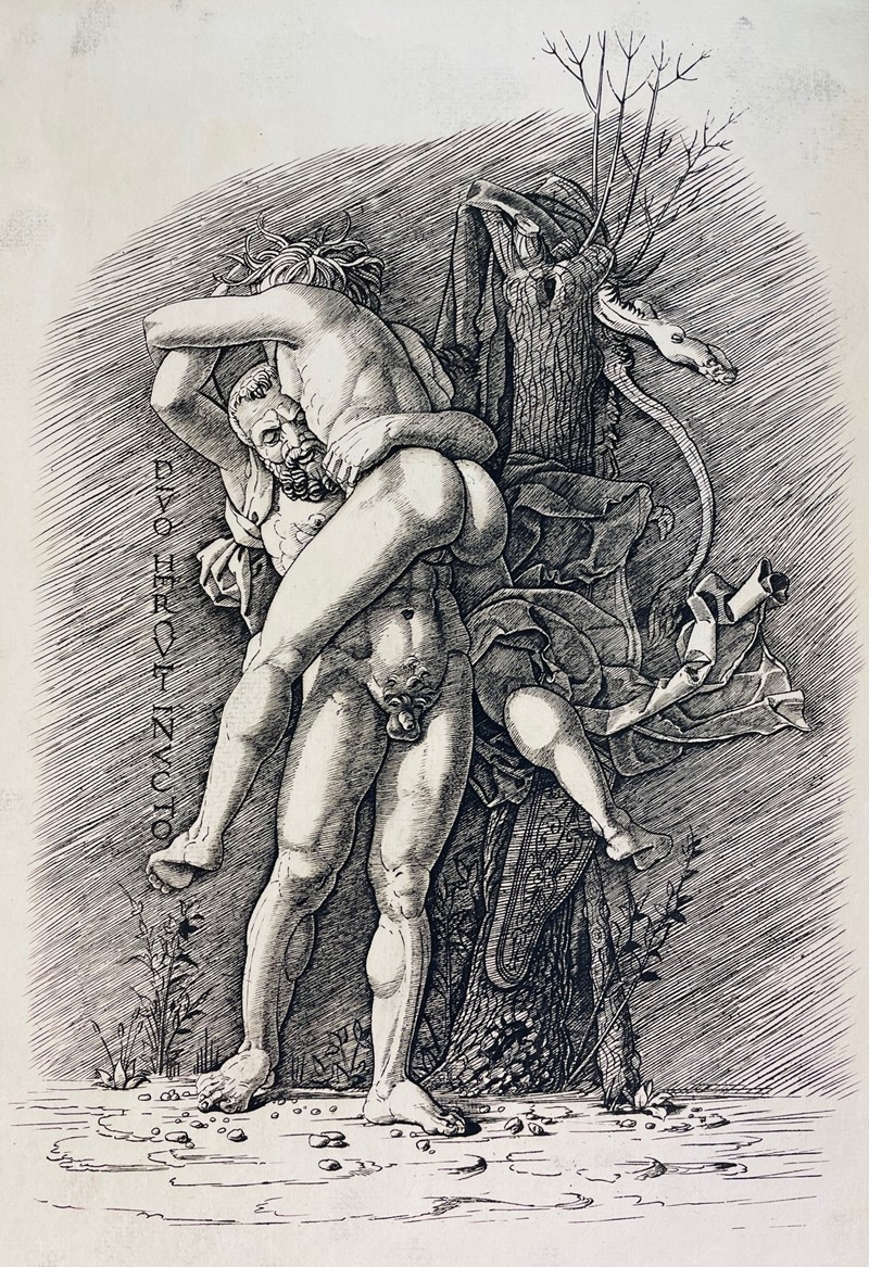 Dio Herculi. by Andrea Mantegna