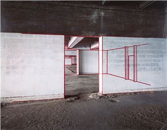 Gare d'Austerlitz, Paris - Felice Varini