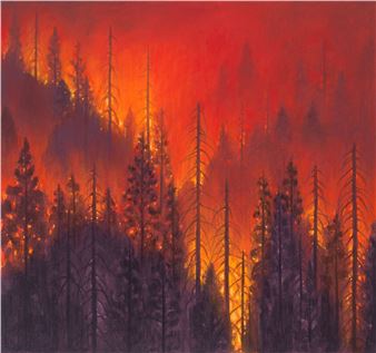 Nicolas Party: Red Forest - Hauser & Wirth, Hong Kong