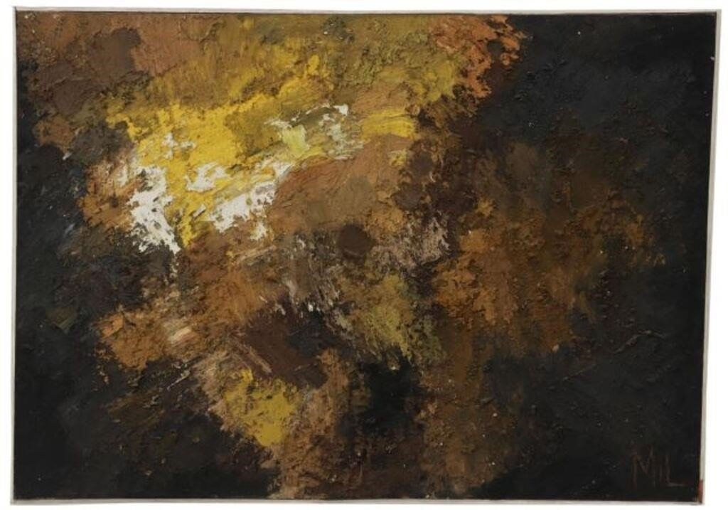 Artwork by M. Irene Le Roy, "Breakthrough, Made of oil on canvas