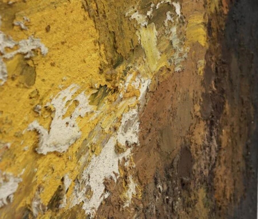 Artwork by M. Irene Le Roy, "Breakthrough, Made of oil on canvas