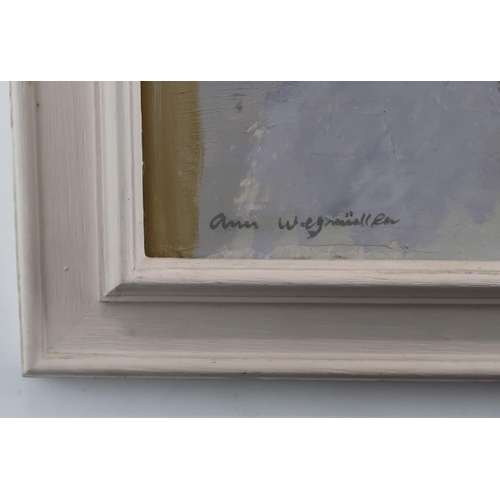 Artwork by Ann Wegmuller, ABSTRACT LANDSCAPE, Made of Oil on board