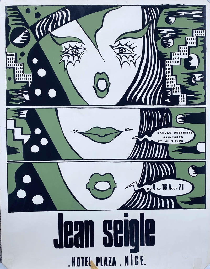 Artwork by Jean-luc Seigle, Untitled, Made of poster
